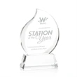 Preswick Flame Award on Base | https://www.bestnamebadges.com