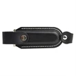 Leather USB Drive with Snap fastener and keyloop | https://www.bestnamebadges.com