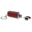 Nez Leather USB Drive | https://www.bestnamebadges.com