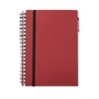 5.5 x 7 in Spiral Notebook with Elastic Closure | https://www.bestnamebadges.com