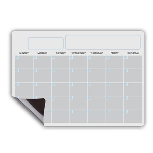 Calendar Magnetic Dry Erase Calendar Whiteboard | https://www.bestnamebadges.com