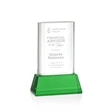 Merit Award on Base - Green | https://www.bestnamebadges.com