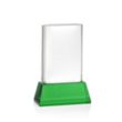 Merit Award on Base - Green | https://www.bestnamebadges.com