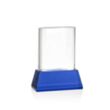 Merit VividPrint™ Award on Base - Blue | https://www.bestnamebadges.com
