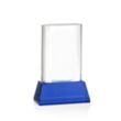 Merit VividPrint™ Award on Base - Blue | https://www.bestnamebadges.com