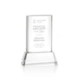 Merit Award on Base - Clear | https://www.bestnamebadges.com