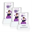 Merit VividPrint™ Award on Base - White | https://www.bestnamebadges.com