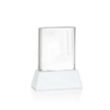 Merit VividPrint™ Award on Base - White | https://www.bestnamebadges.com