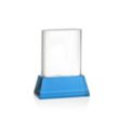 Merit VividPrint™ Award on Base - Sky Blue | https://www.bestnamebadges.com