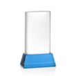 Merit Award on Base - Sky Blue | https://www.bestnamebadges.com