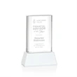 Merit Award on Base - White | https://www.bestnamebadges.com