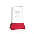 Merit Award on Base - Red | https://www.bestnamebadges.com