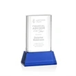 Merit Award on Base - Blue | https://www.bestnamebadges.com