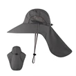Wide Brim Sun Hat With Neck Flap | https://www.bestnamebadges.com