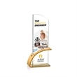 Barton VividPrint™ Award - Gold | https://www.bestnamebadges.com