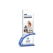 Barton VividPrint™ Award - Blue | https://www.bestnamebadges.com