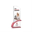 Barton VividPrint™ Award - Red | https://www.bestnamebadges.com