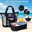 Mesh Beach Bag With Insulated Cooler | https://www.bestnamebadges.com
