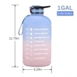 Gallon Water Bottle With Time Marker | https://www.bestnamebadges.com