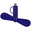 Mini USB Cellphone Fan | https://www.bestnamebadges.com