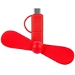 Mini USB Cellphone Fan | https://www.bestnamebadges.com