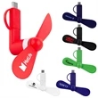 Mini USB Cellphone Fan | https://www.bestnamebadges.com