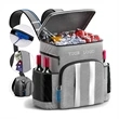Large Capacity Insulated Cooler Backpack | https://www.bestnamebadges.com