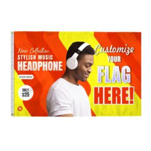 Custom Digital Print Flag 4' x 6' W-Poly | https://www.bestnamebadges.com