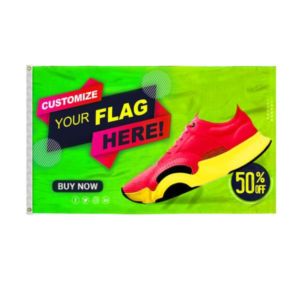 Custom Digital Print Flag 3' x 5' Silk Poly | https://www.bestnamebadges.com