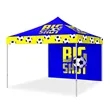 Custom Event Tent - Full Wall Screen Print | https://www.bestnamebadges.com