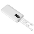 Built-In 4 Cables Portable Charger Power Bank | https://www.bestnamebadges.com