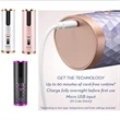Cordless Auto Curler Iron Rechargeable | https://www.bestnamebadges.com
