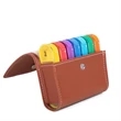Leather Weekly Pill Organizer | https://www.bestnamebadges.com