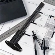 6" Double Scale Plastic Caliper | https://www.bestnamebadges.com