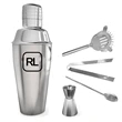 Stainless Steel Cocktail Shaker Set - 19 Oz | https://www.bestnamebadges.com