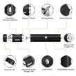 Rechargeable Electric Herb Grinder With Dispenser Window | https://www.bestnamebadges.com