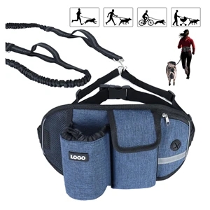 Outdoor Pet Belt Bag With Leash