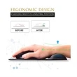 Ergonomic Mouse Pad With Wrist Support | https://www.bestnamebadges.com
