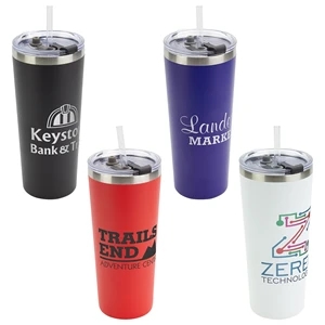 Brighton 20 oz Vacuum Insulated Stainless Steel Tumbler | https://www.bestnamebadges.com