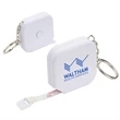 Square 5-Foot Tape Measure with Key Chain | https://www.bestnamebadges.com