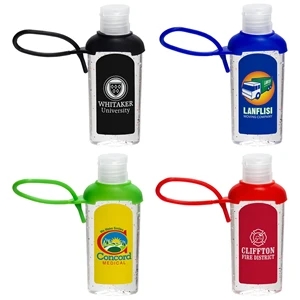 Caddy Strap 2 oz Hand Sanitizer | https://www.bestnamebadges.com