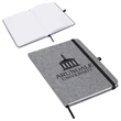 Twill Heathered Journal | https://www.bestnamebadges.com