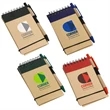Think Green Recycled Notepad & Pen | https://www.bestnamebadges.com