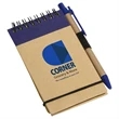 Think Green Recycled Notepad & Pen | https://www.bestnamebadges.com