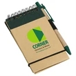 Think Green Recycled Notepad & Pen | https://www.bestnamebadges.com