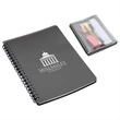 Hardcover Notebook with Pouch | https://www.bestnamebadges.com