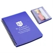 Hardcover Notebook with Pouch | https://www.bestnamebadges.com