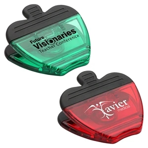Apple Power Clip | https://www.bestnamebadges.com
