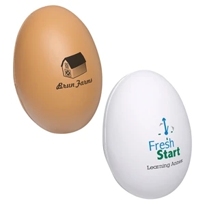 Egg Stress Reliever | https://www.bestnamebadges.com