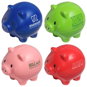 Thrifty Pig Stress Reliever | https://www.bestnamebadges.com